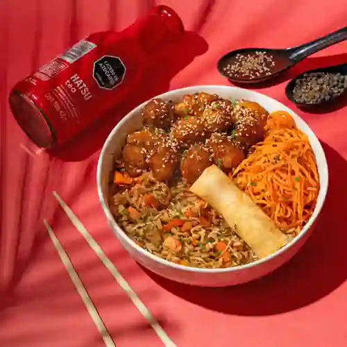 Combo Bowl Salmon Teriyaki