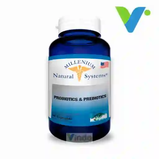 NATURAL SYSTEMS Probiotics & Prebiotics 60 Capsulas