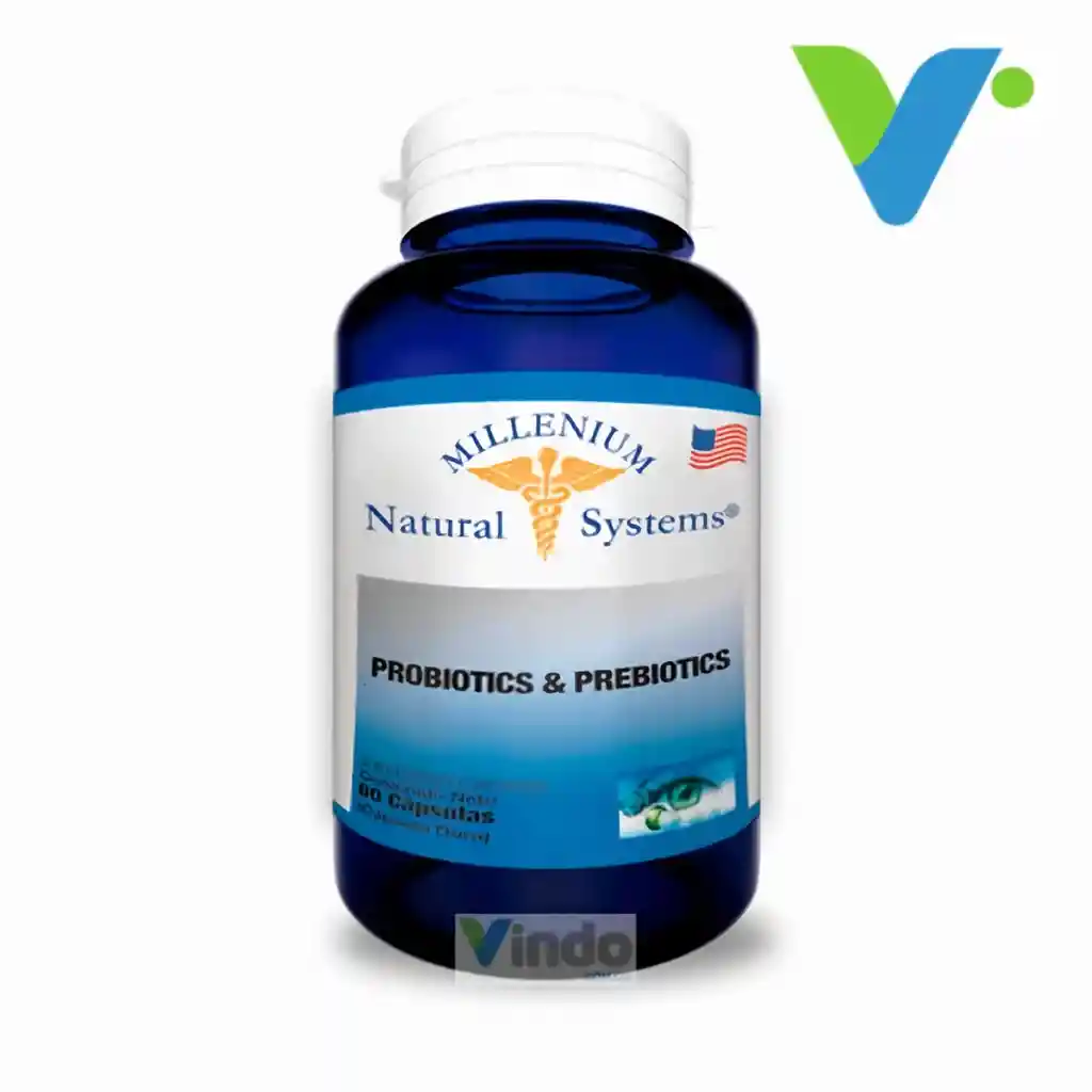 NATURAL SYSTEMS Probiotics & Prebiotics 60 Capsulas