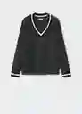 Saco Jersey Soho Gris Oscuro Talla 21 Teen Niñas Mango