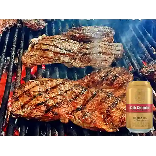 Combo Carne Tijuana + Club col. Dorada Lta 330ml