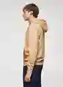 Buzo de Sudadera Bone Camel Talla XL Hombre Mango