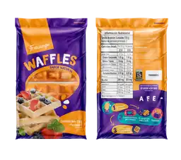 Waffles Sabor Natural Frescampo 216 Gr