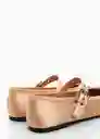 Zapatos Ballet1 Nude Talla 39 Mujer Mango