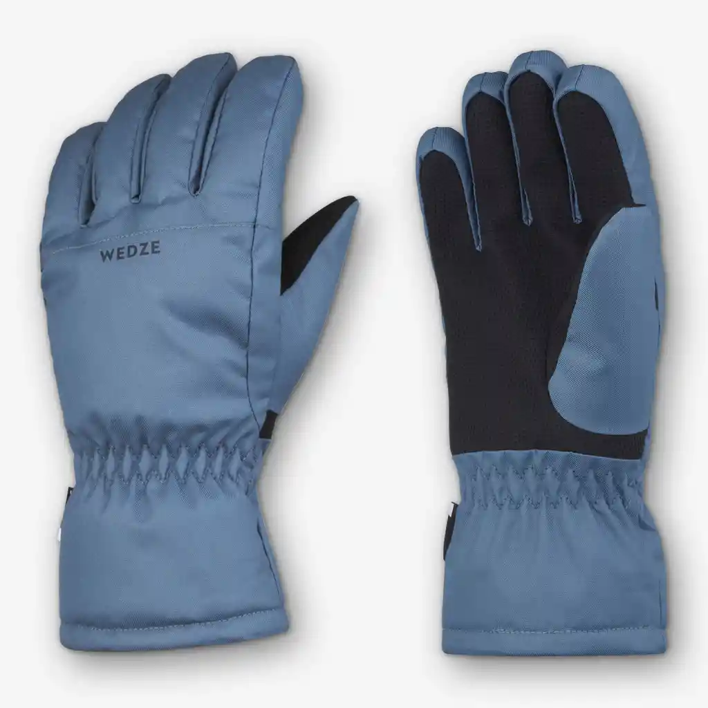 Guantes de Esquí Impermeables Para Niños Wedze 500 - Azul