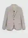 Blazer Amalfi Piedra Talla 56 Hombre Mango