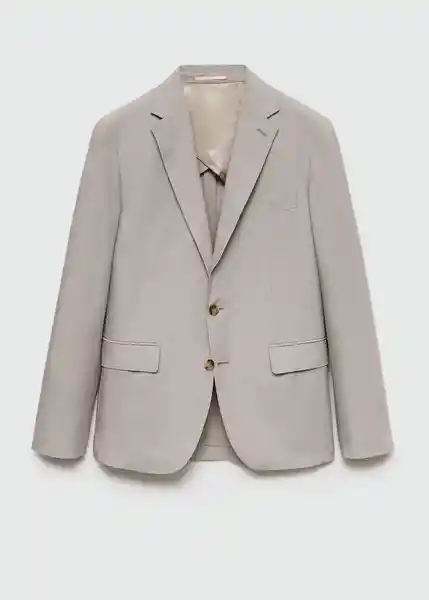 Blazer Amalfi Piedra Talla 56 Hombre Mango