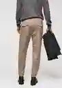 Pantalón Murlo Beige Talla 46 Hombre Mango