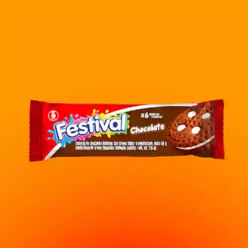 Galleta Festival de Chocolate X 6 Unidades