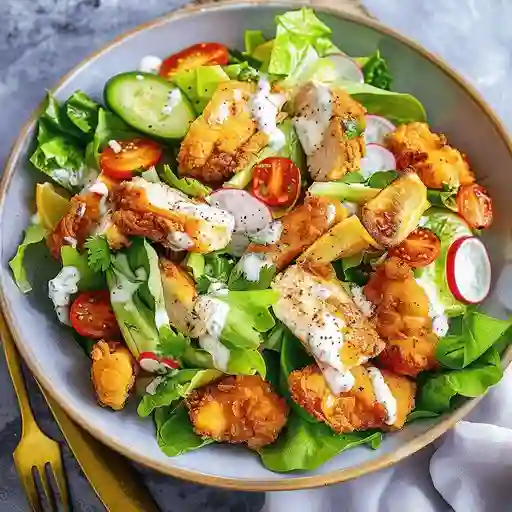 Cesar Salad Chicken Crispy