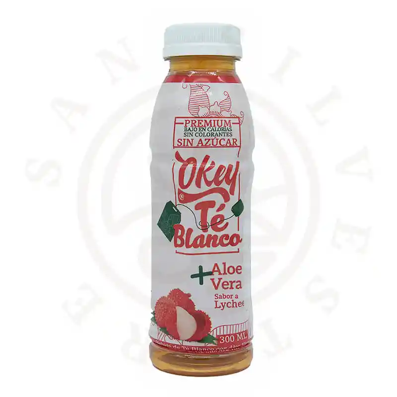 Okey Bebida Té Blanco Sabor a Lychee
