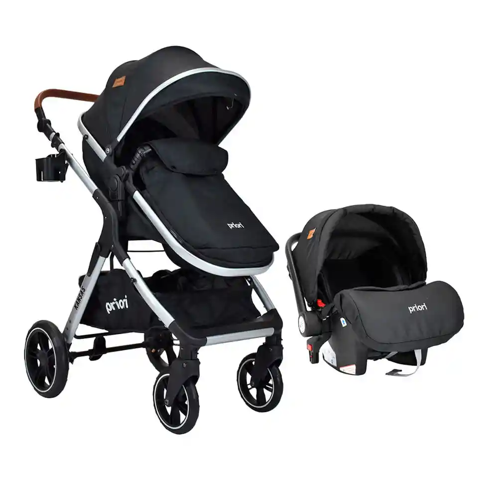 Coche Bebe Travel System Kansas Ts Negro Priori