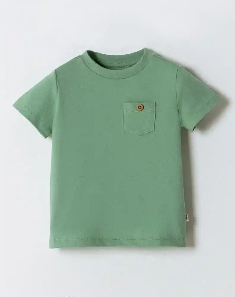 Camiseta Manga Corta 18/24mese-verde