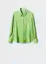 Camisa Ideale Manzana Talla XL Mujer Mango