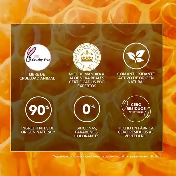 Shampoo Herbal Essences Bio:Renew Bourbon Miel de Manuka Champu 400 ml