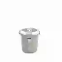 Recipiente Hermético Redondo Gris 683 Ml
