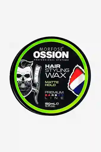Ossion Cera Moldeadora Profesional Mate Hold