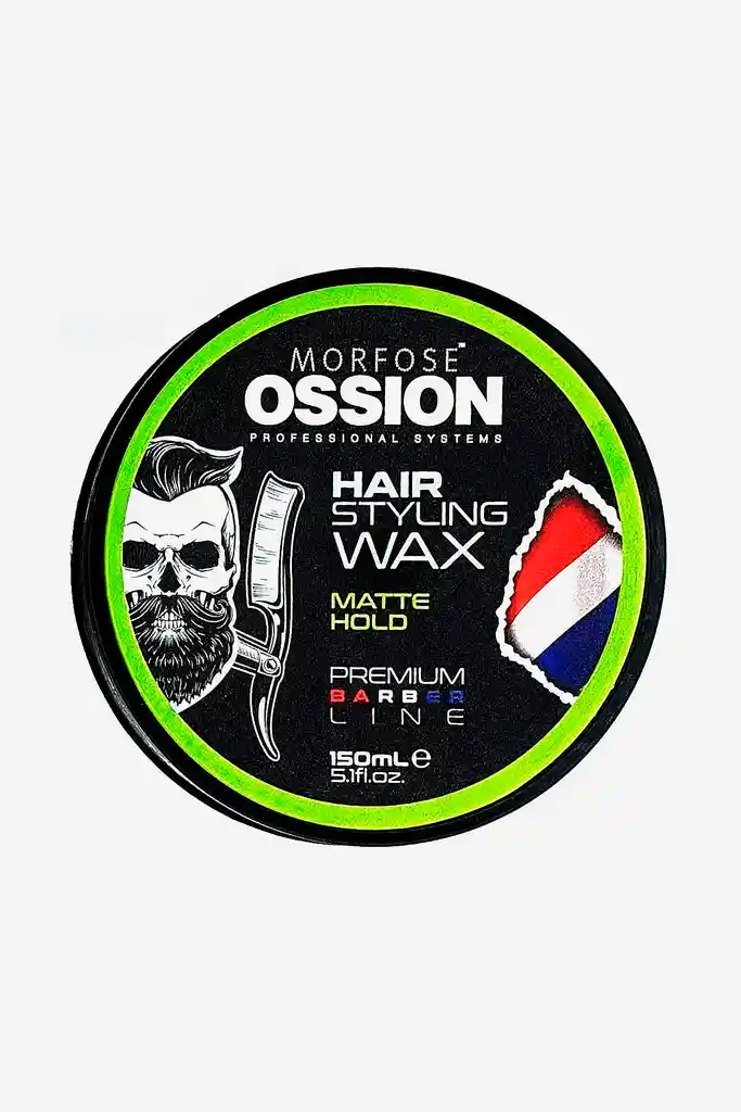 Ossion Cera Moldeadora Profesional Mate Hold