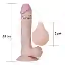 9 Squirt Extreme Dildo Flesh