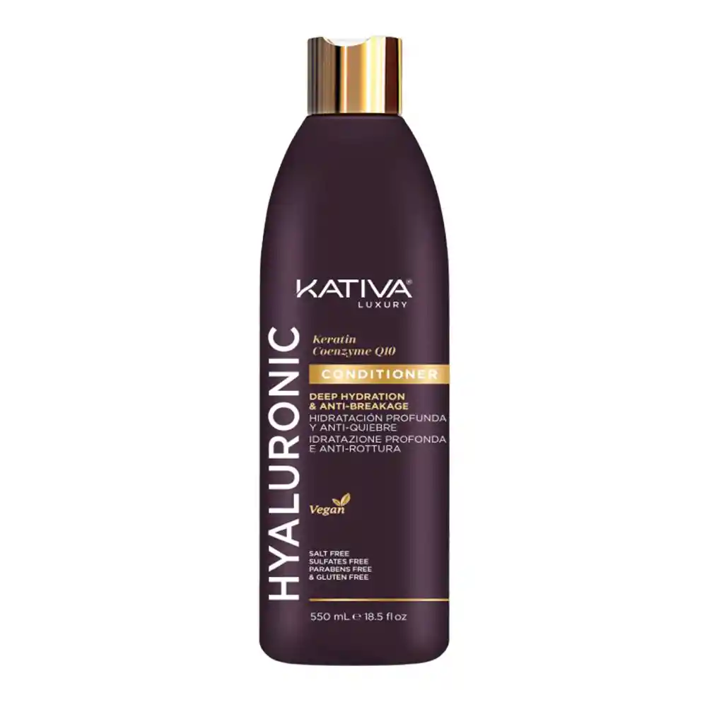 Acondicionador Kativa Hyaluronic Keratin Q10 (550 Ml)