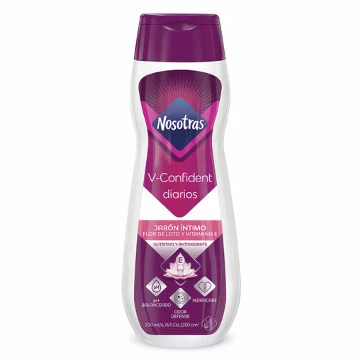 Jabón Intimo Nosotras V-Confident X 200Ml