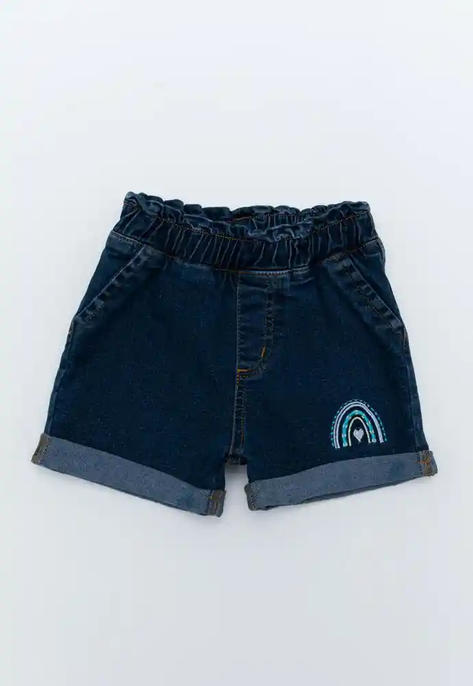 Short Indigo 3t-azul