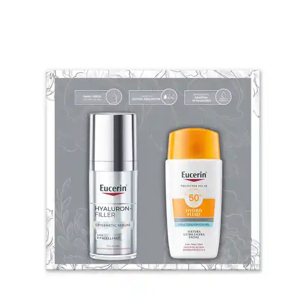 Eucerin Kit Sérum Epigenetic + Protector Solar Hydrofluid Spf 50