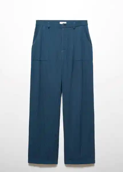 Pantalón Bluep Navy Talla 22 Niñas Mango