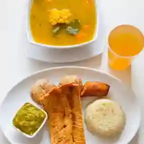Almuerzo ejecutivo con 1 carne