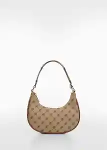 Bolso P Annie Marrón Talla 99 Mujer Mango