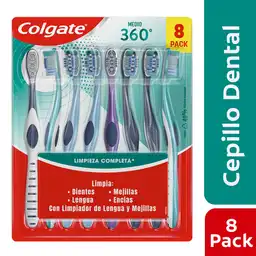 Colgate Cepillo de Dientes Medio 360°