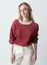 Tejido Mujer Crudo Vainilla Claro Talla M 483G098 Naf Naf