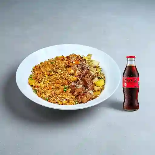 Combo Teppanyaki Connection +Cocacola S/az 300ML