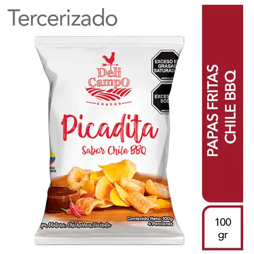 Picadita Mixto Chile Bbq Deli Campo