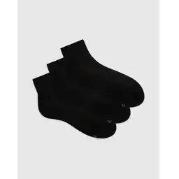 Media Corta Elaborada Con Algodón Masculino Kelia X3 Gef