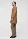 Abrigo Arizona Camel Talla XL Hombre Mango