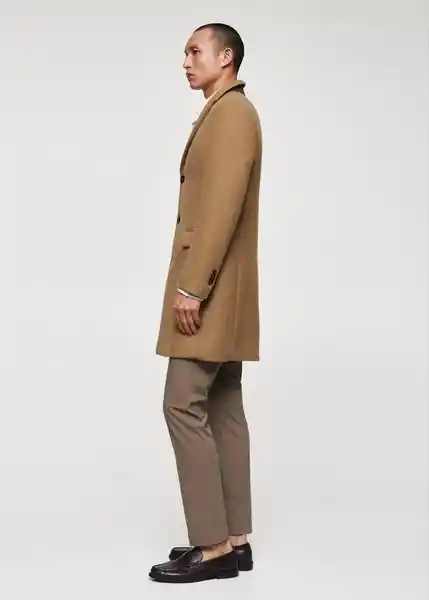 Abrigo Arizona Camel Talla XL Hombre Mango