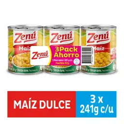 Zenú Maíz Dulce sin Azúcar Añadido