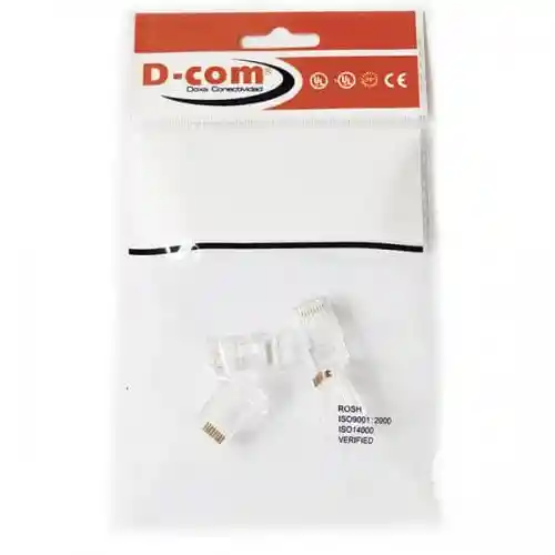 D-com Conector Estándar Cable Utp Categoría 5e 351814 Hl-ca