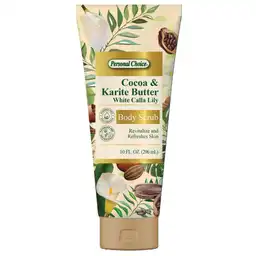 Exfoliante Corp Cocoa Karite Personal Choice Marca Exclusiv (283.495 Gr)