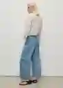 Jean Kika Tejano Medio Talla 36 Mujer Mango