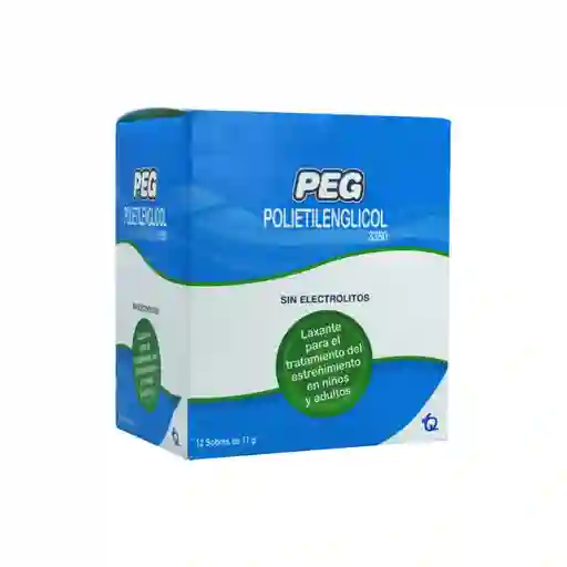Peg Polietilenglicol Polvo Laxante (3350)