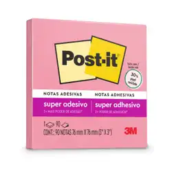 Post-it Notas Rosa Positivo 90 Hojas