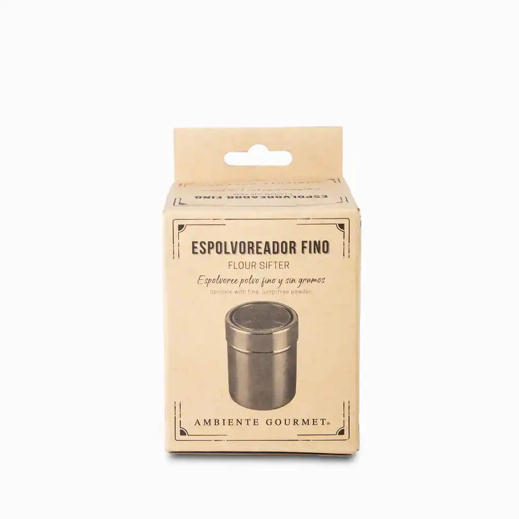 Espolvoreador Fino 9 x 7 x 7 cm Ambiente Gourmet