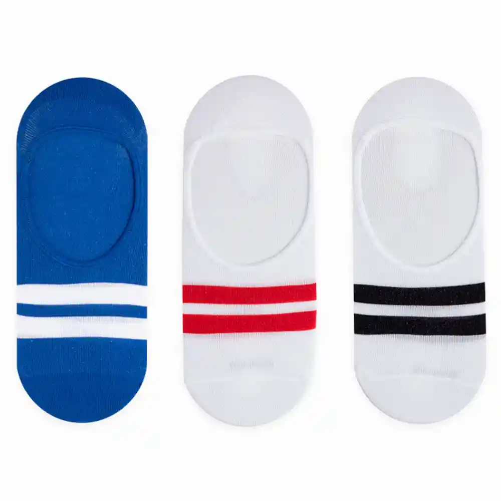 Medias Deportivas Tipo Baletas Masculino Davis X3 Galax Talla 10-12