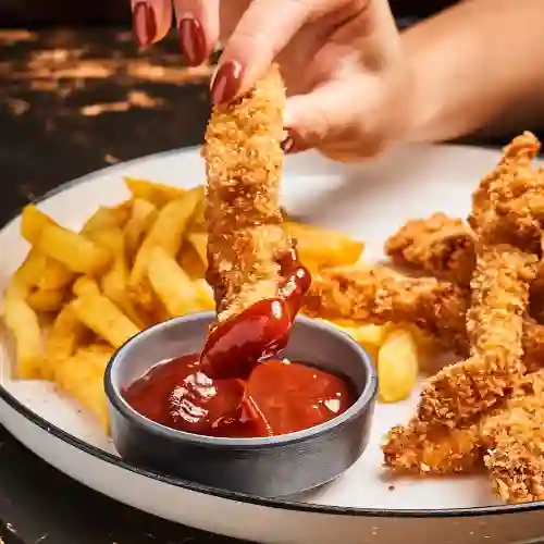 Lomitos de Pollo Apanados