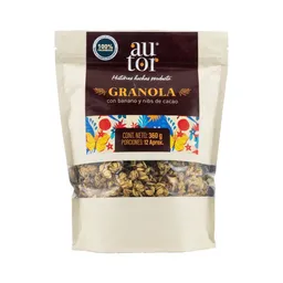 Granola Banano Cacao Autor