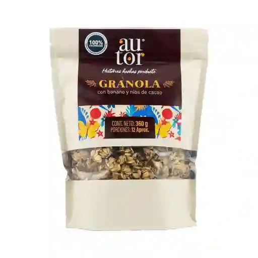 Granola Banano Cacao Autor