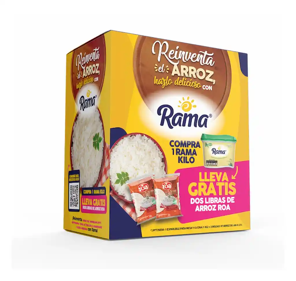 Rama Margarina Con Sal Gratis Arroz