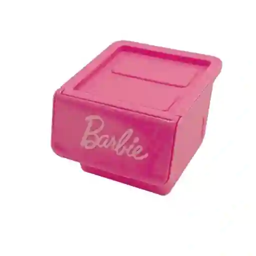 Organizador de Plástico Barbie Con Apertura Frontal Rosa Miniso